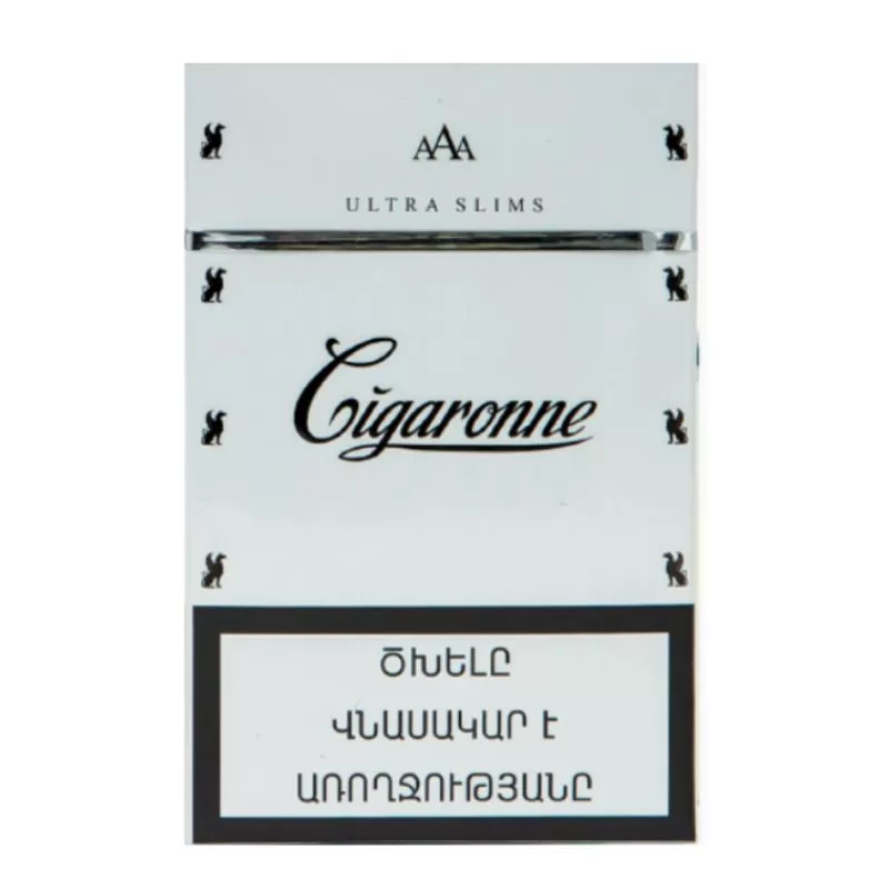 Cigaronne Ultra Slims White cigarettes