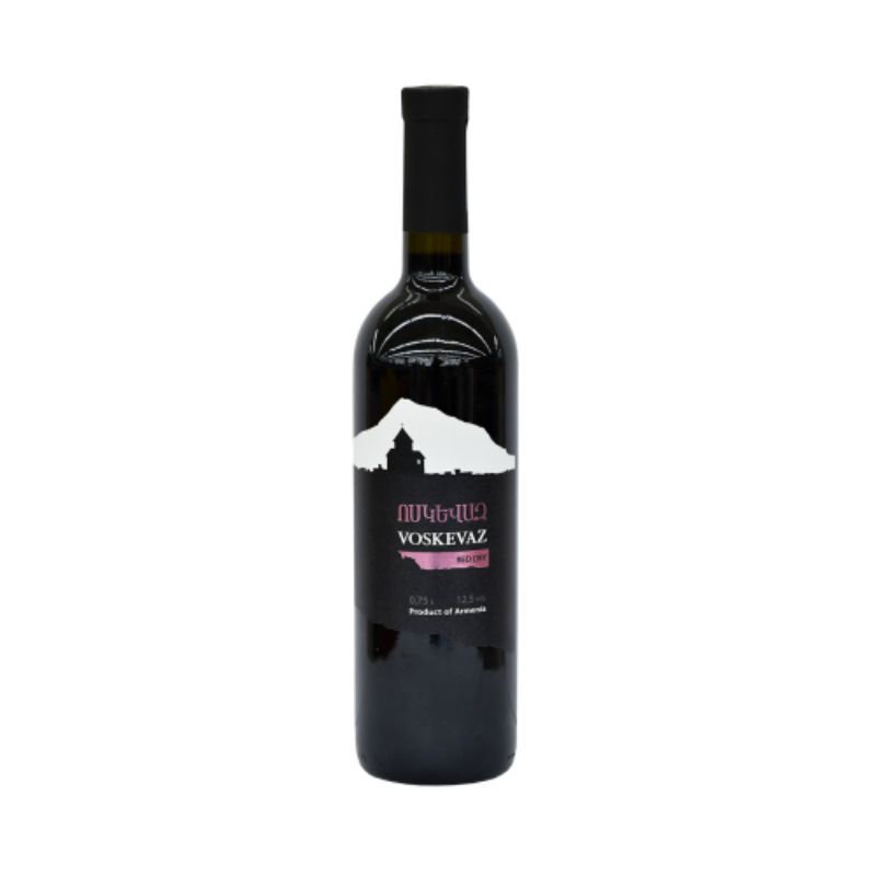 Red dry wine Voskevaz 0,75l