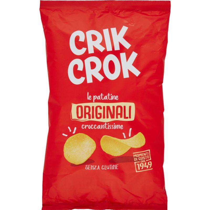 Chips Crik Crok original gluten-free 180g