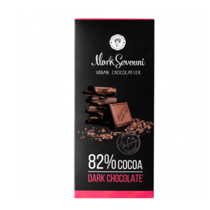 Chocolate bar 82% milk Mark Sevouni 90g