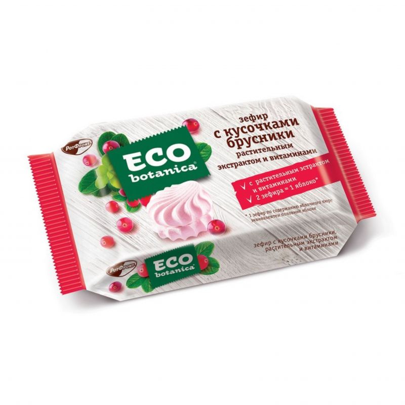 Зефир со вкусом черники Eco Botanica 250г