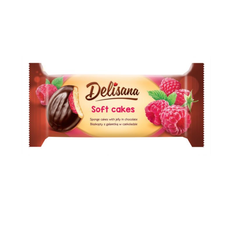 Biscuit Raspberry Delisana 135g