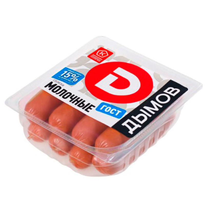 Dairy sausages Dymov 464g