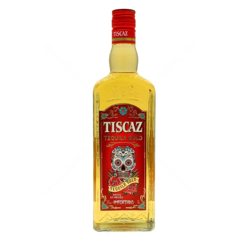 Текила Tiscaz Gold 0.7л
