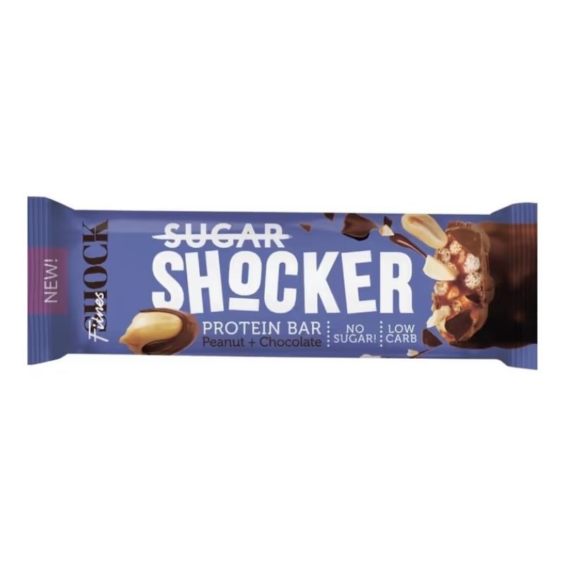 Шоколадная плитка Shocker с арахисом 35г