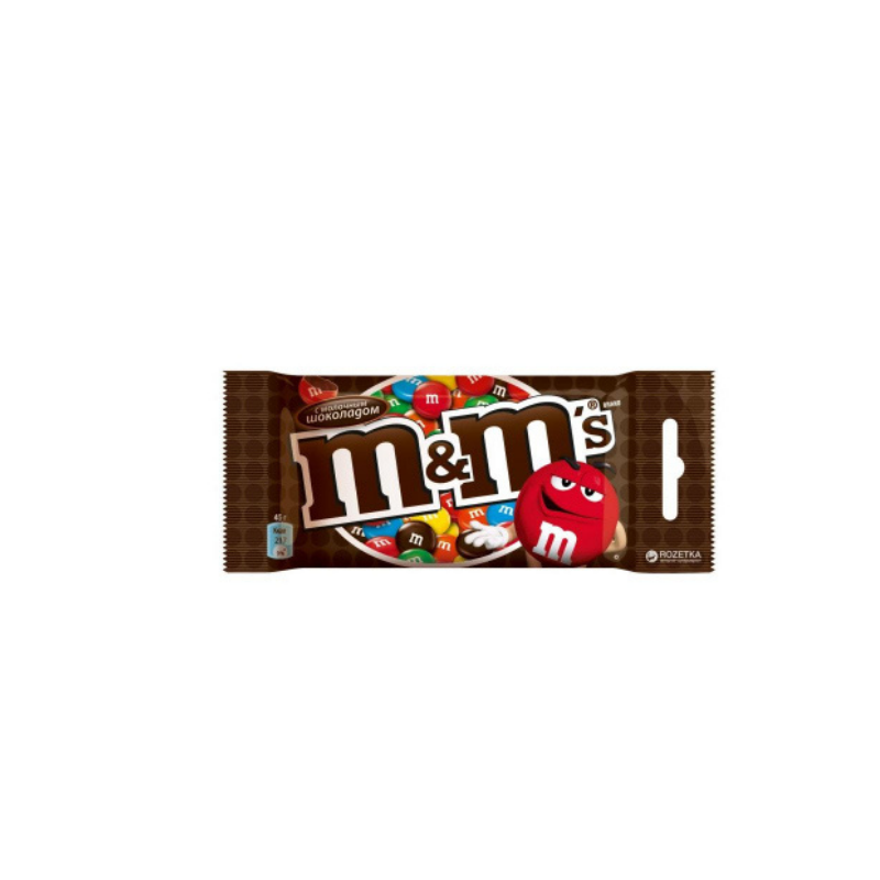 Драже M&M's шоколадный 45г