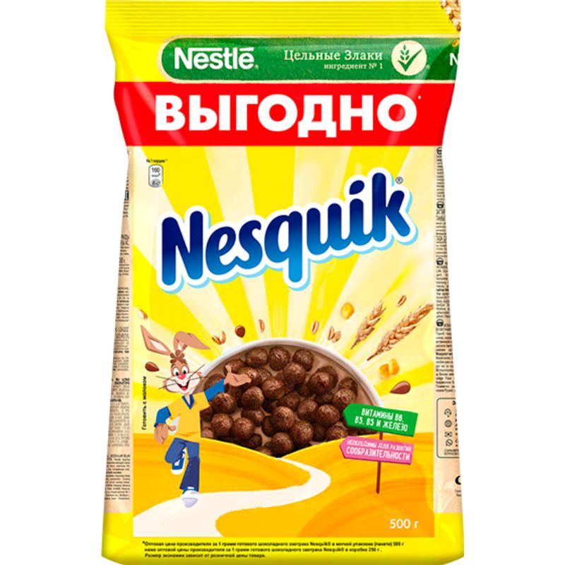 Готовый завтрак Nesquik Duo 500г