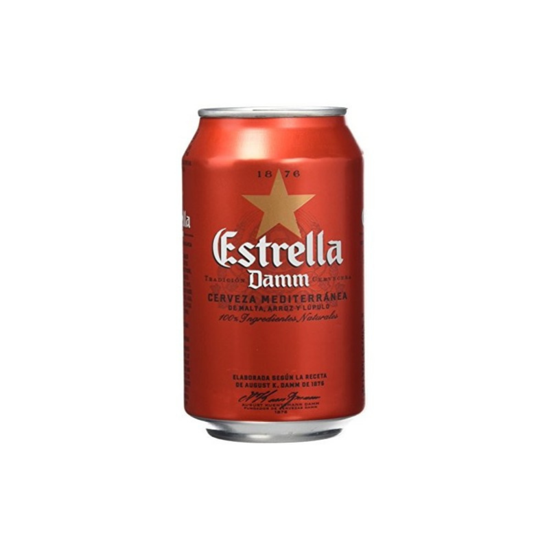 Пиво Estrella 0,33л