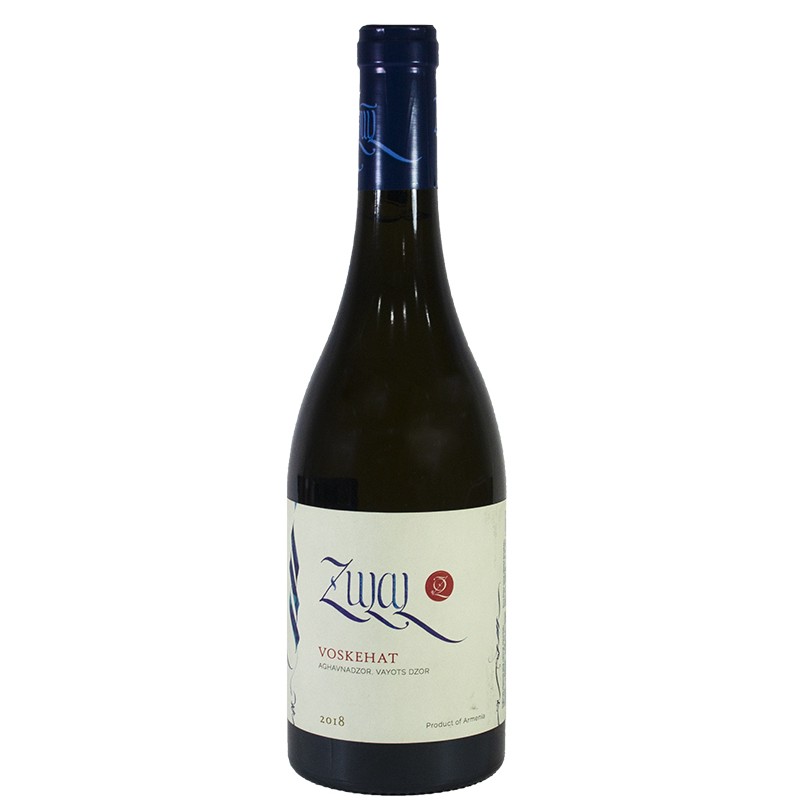 Вино белое сухое Voskehat Zulal 0.75л