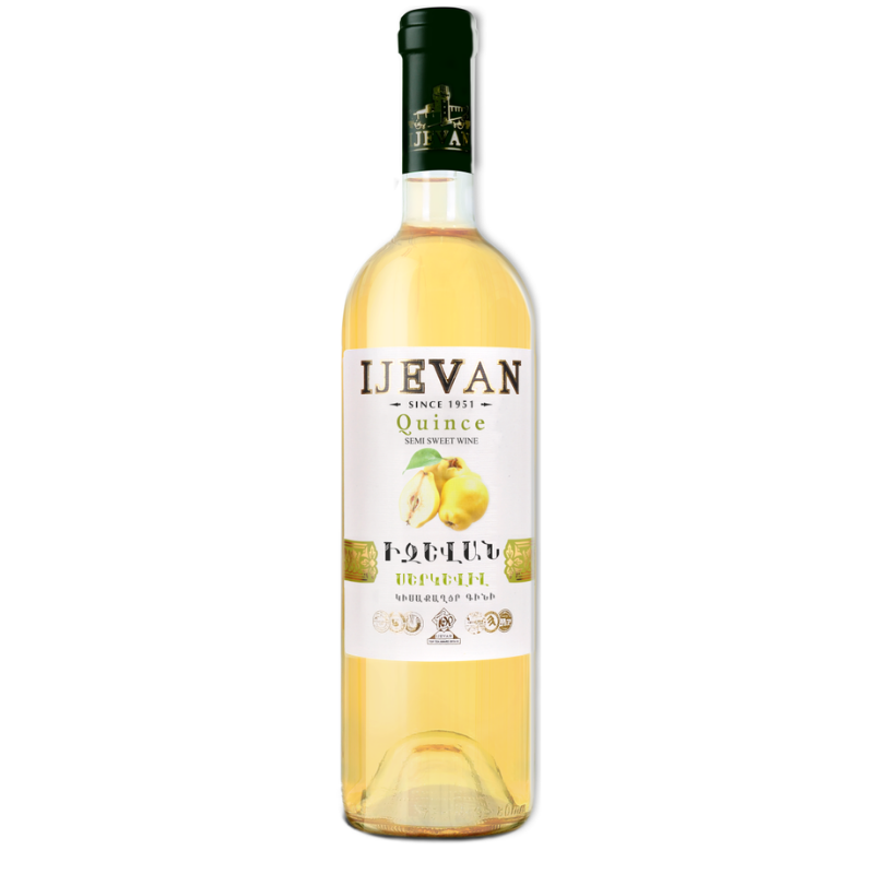 White semi-sweet wine Ijevan 0.75l