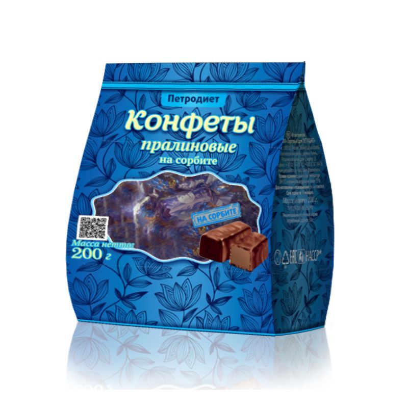 Praline sweets on sorbite Petrodiet 200g