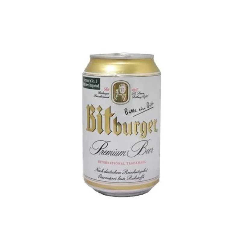 Пиво Bitburger 0.33л