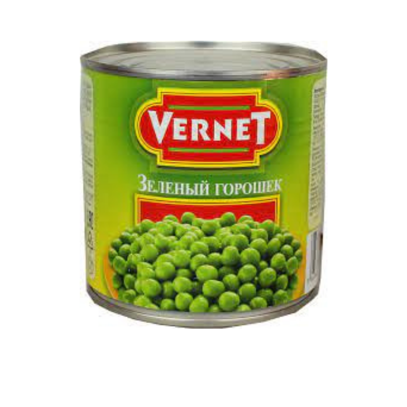 Green Peas Vernet 400g