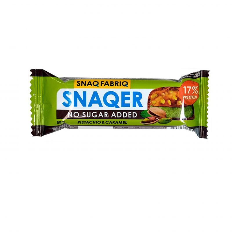 Protein bar pistachio and caramel Snaqer Snaq Fabriq 50g
