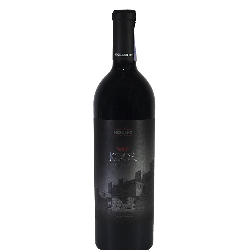 Red dry wine Koor Reserve 0.75l