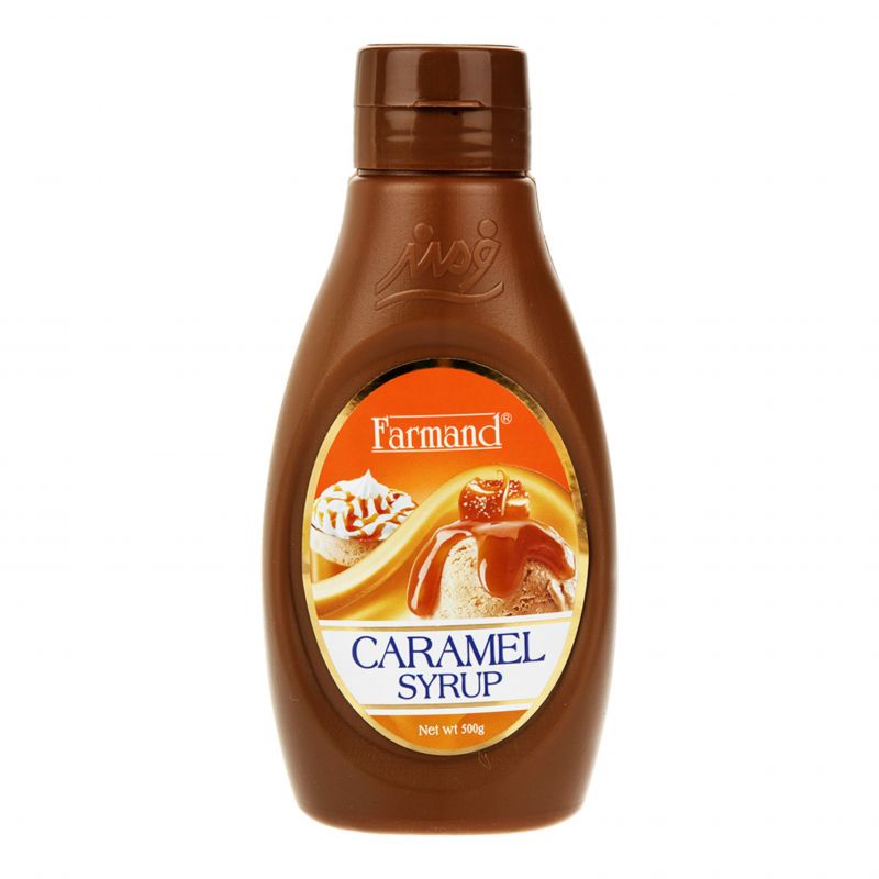 Caramel syrup Farmand 500g