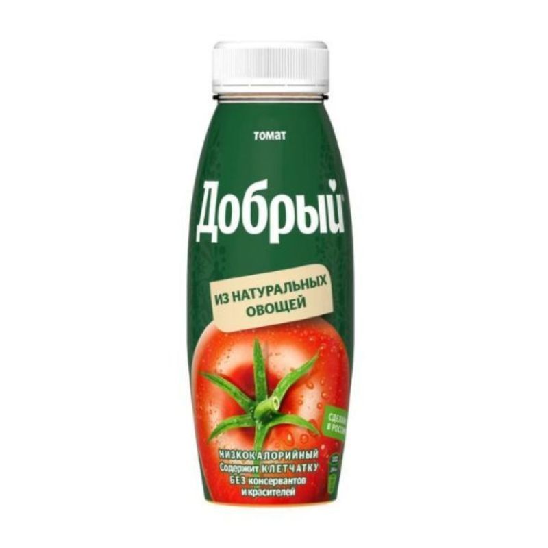 Натуральный сок Добрый Томат 0.3л