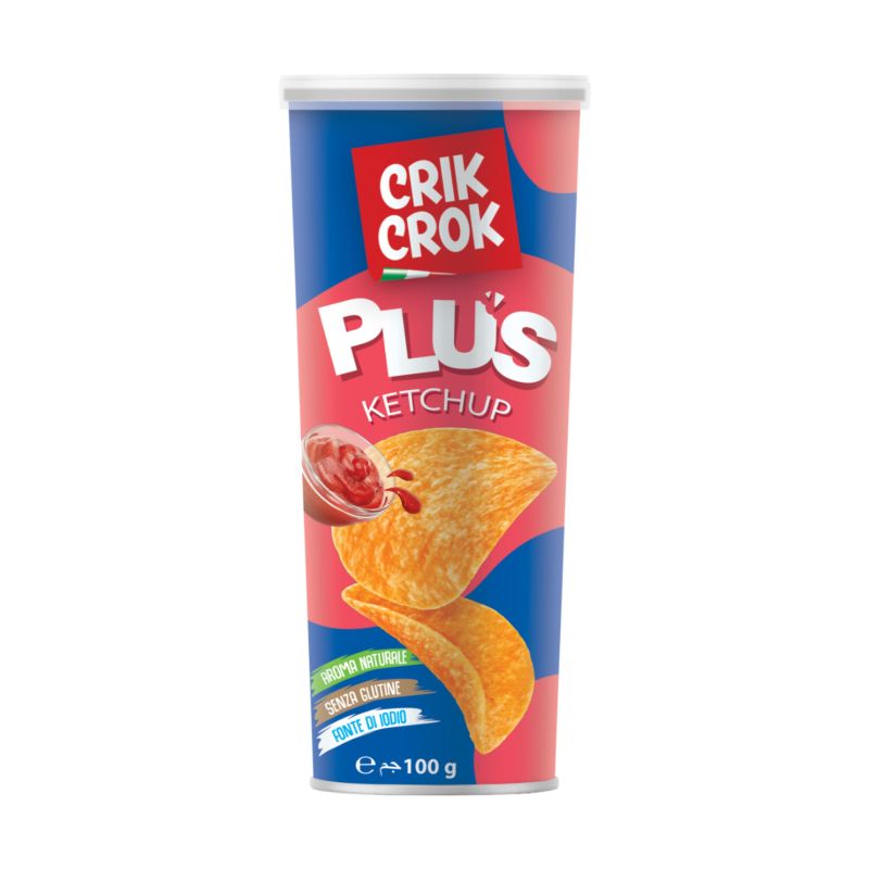 Chips Crik Crok Ketchup Gluten Free 100g