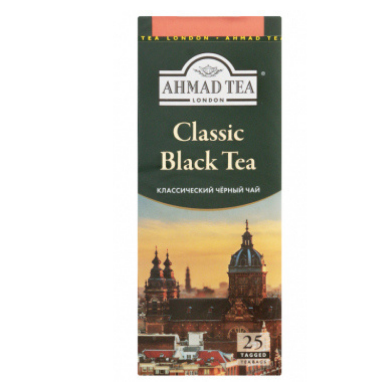 Чай классический черный Ahmad 25шт