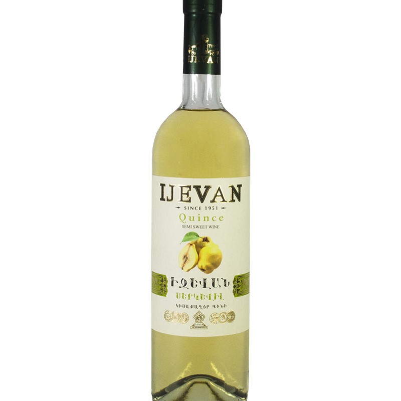 Quince semi-sweet wine Ijevan 0.75l