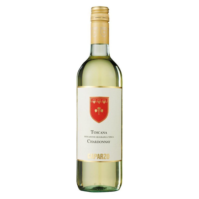 White dry wine Chardonnay Toscana 0.75l