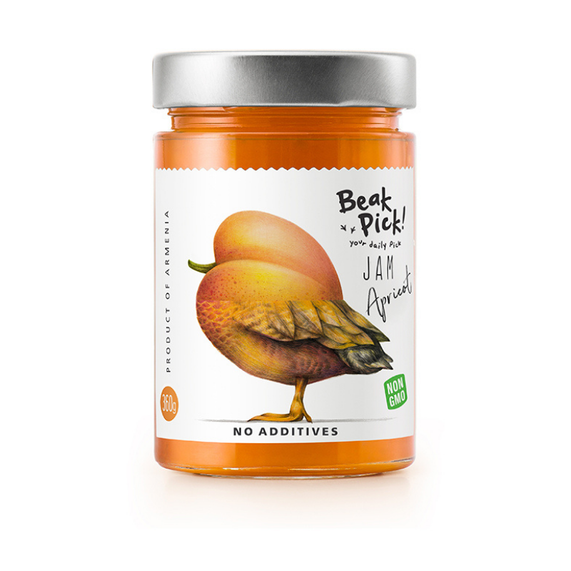 Apricot Jam Beak Pick 360g