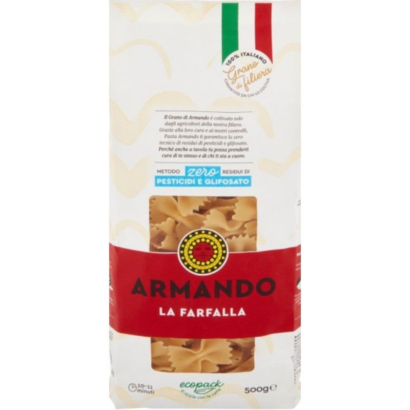 Pasta Italian Armando La Farfalla 500g