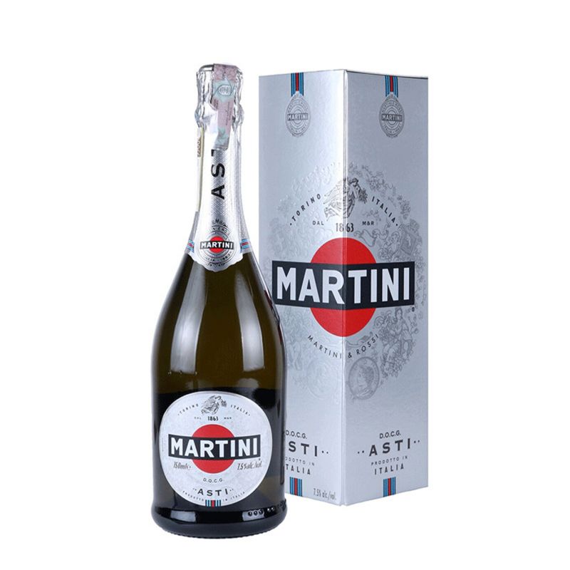 Игристое вино Martini Asti в коробке 0.75л