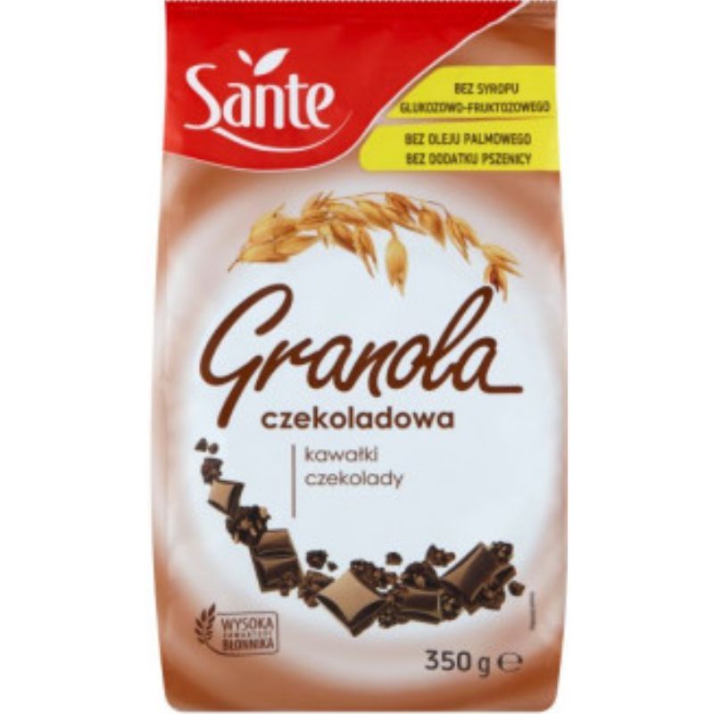 Хлопья для завтрака с шоколадом Sante Granola 350г