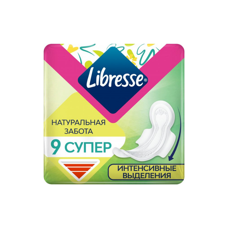 Pads Libresse Natural Ultra Super 9pcs