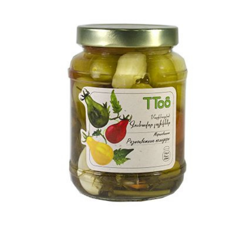 Pickled colorful tomatoes TTOO 790g