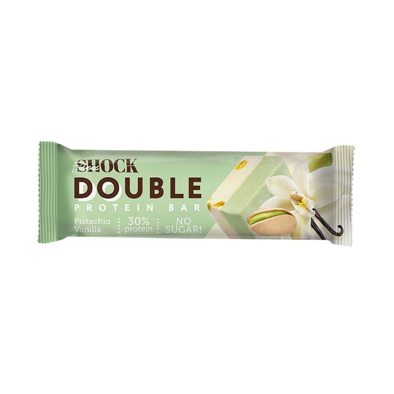 Chocolate bar Double pistachio and vanilla 40g