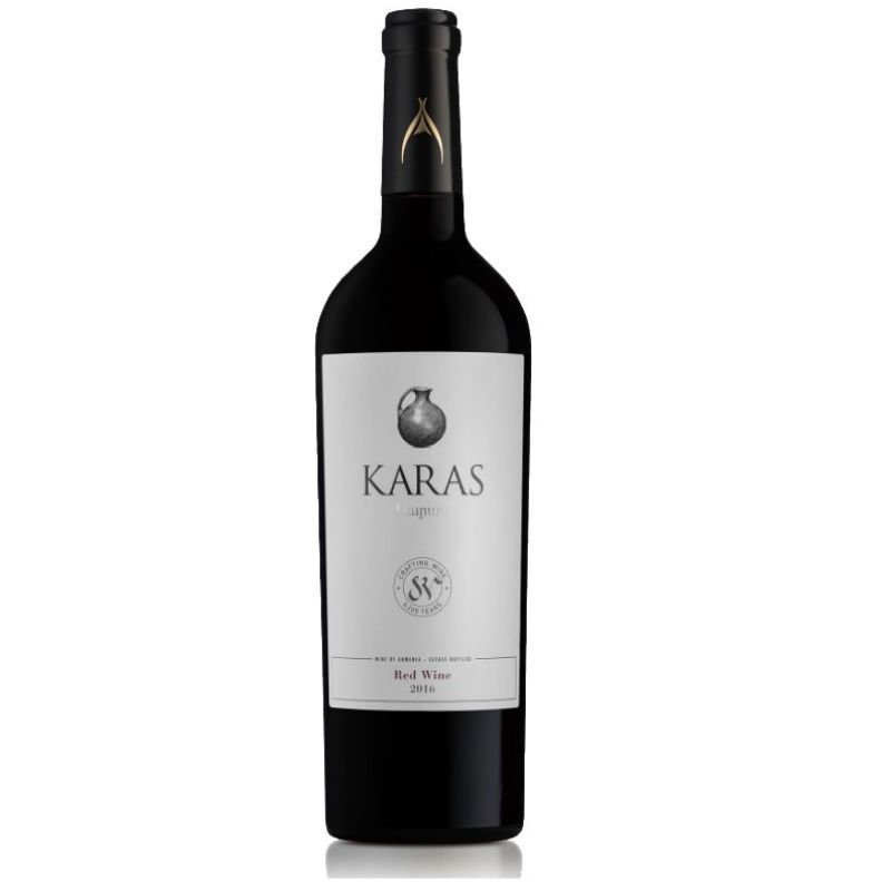 Red dry wine Karas Malbec 0.75l
