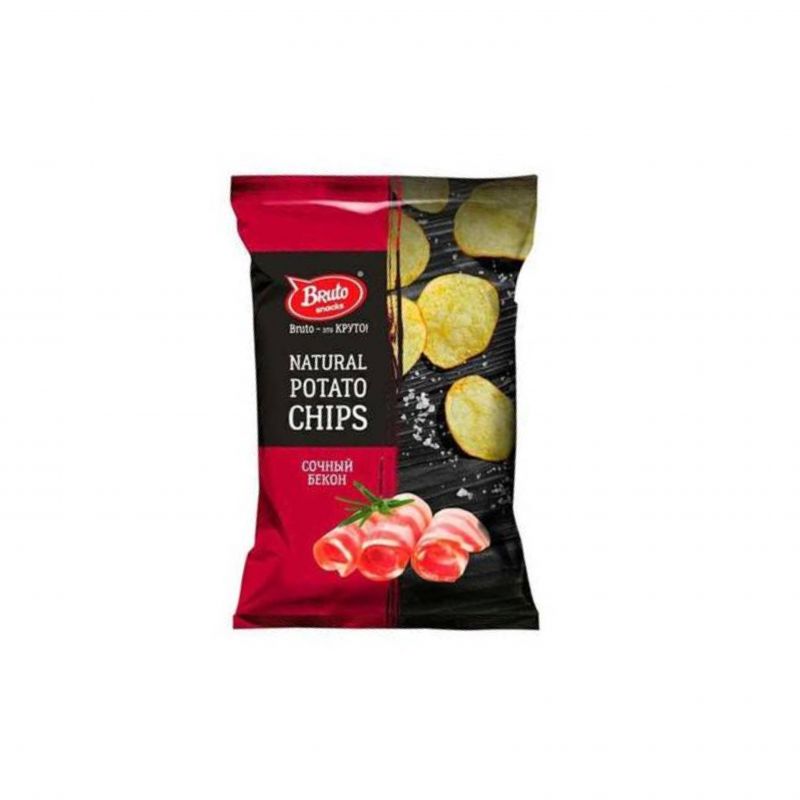 Potato chips with bacon flavor 130g