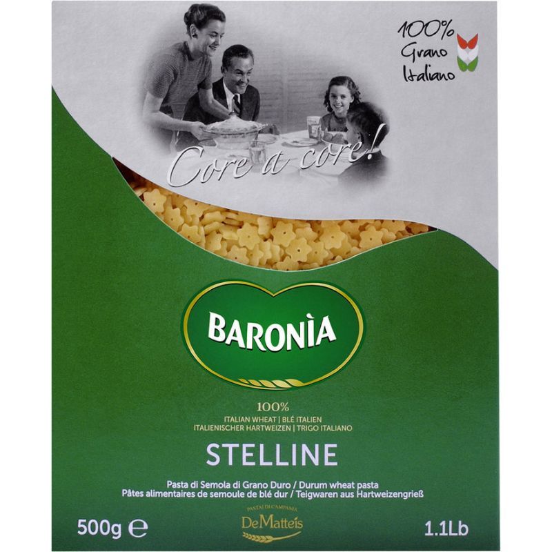 Макароны итальянские Baronia Stelline 500г