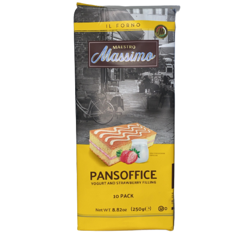 Biscuit with yoghurt and strawberries Massimo 250g