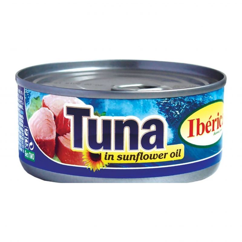Tuna in sunflower oil Iberica 160g