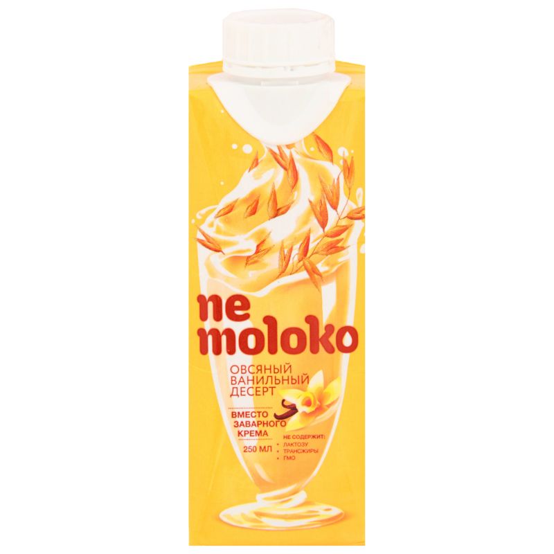 Напиток овсяное Nemoloko ванильный десерт 250мл