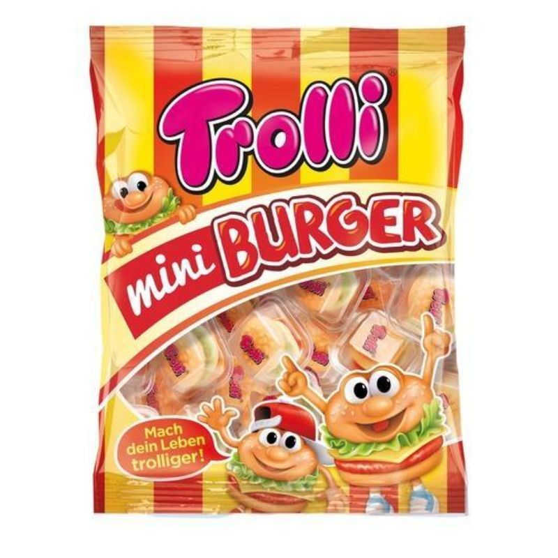 Chewing marmalade Trolli Mini Burger 170g