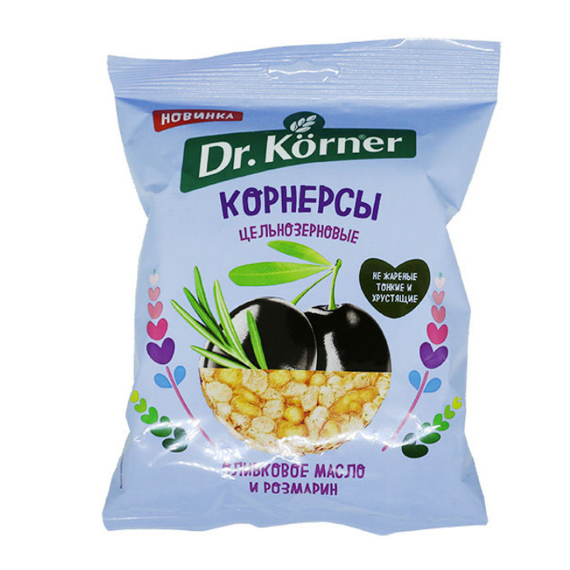 Chips with olive oil Dr.Korner 50g