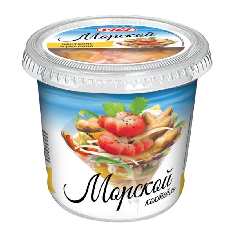 Коктейль из морепродуктов в рассоле Vici 400г