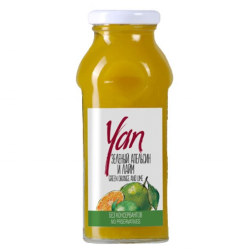 Juice Yan green orange 0․25l