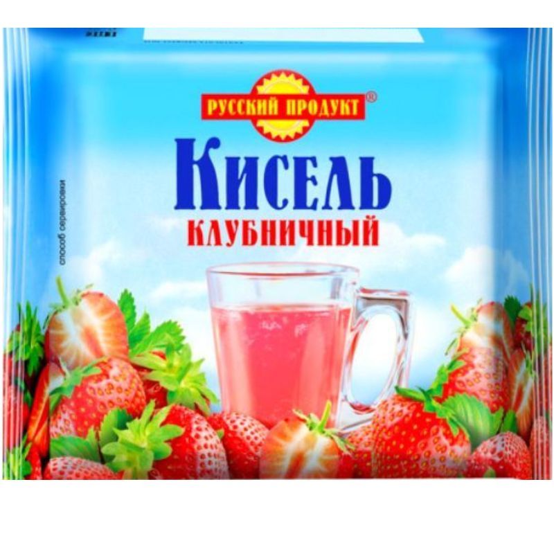 Кисель клубничный Русский Продукт 190г