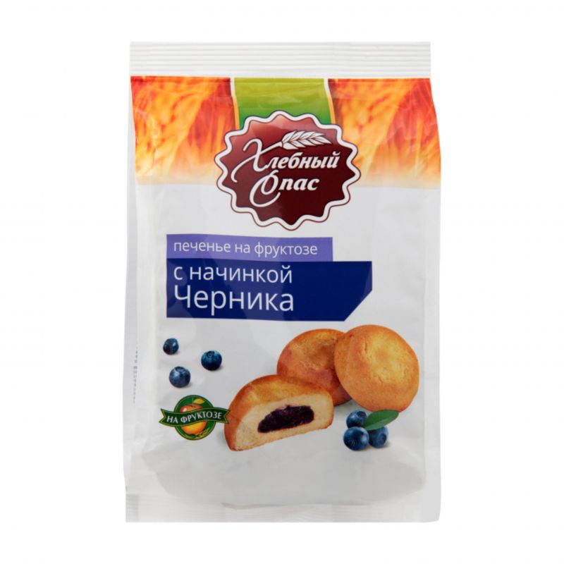 Blueberry biscuits Hlebny Spas 200g