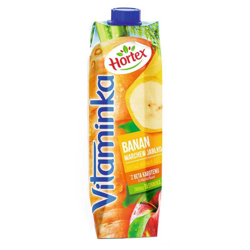 Сок Hortex Vitaminka морковь-банан 1л