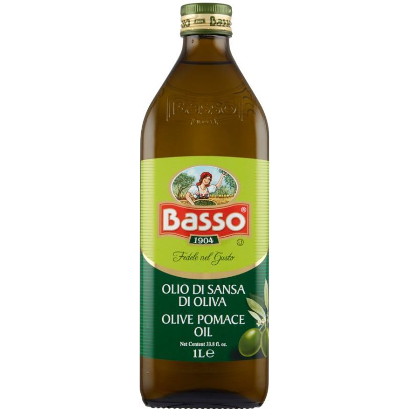 Масло оливковое Pomace Basso 1л