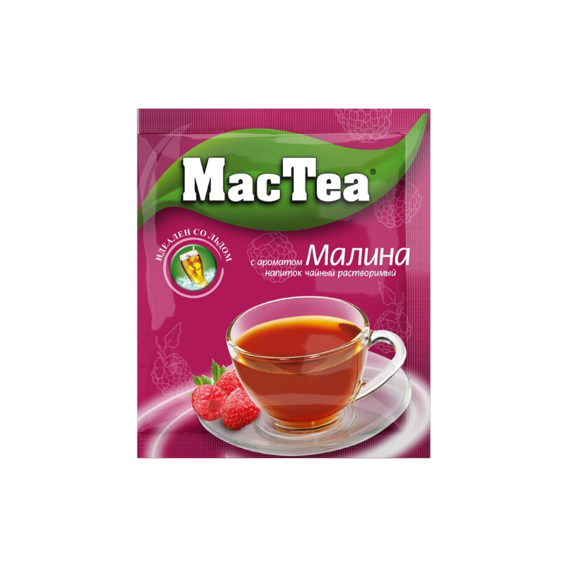 Instant tea MacTea raspberry 16g