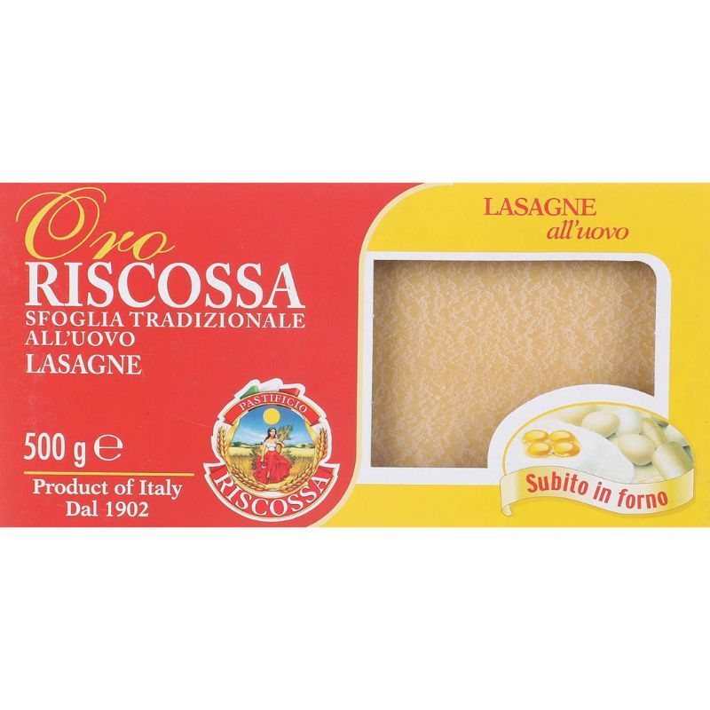 Pasta Riscossa Lasagne 0.5kg