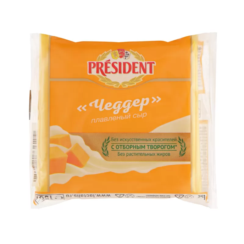 Processed Cheese President 150g