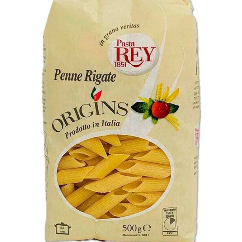 Pasta Penne Rigate Pasta Rey 500g